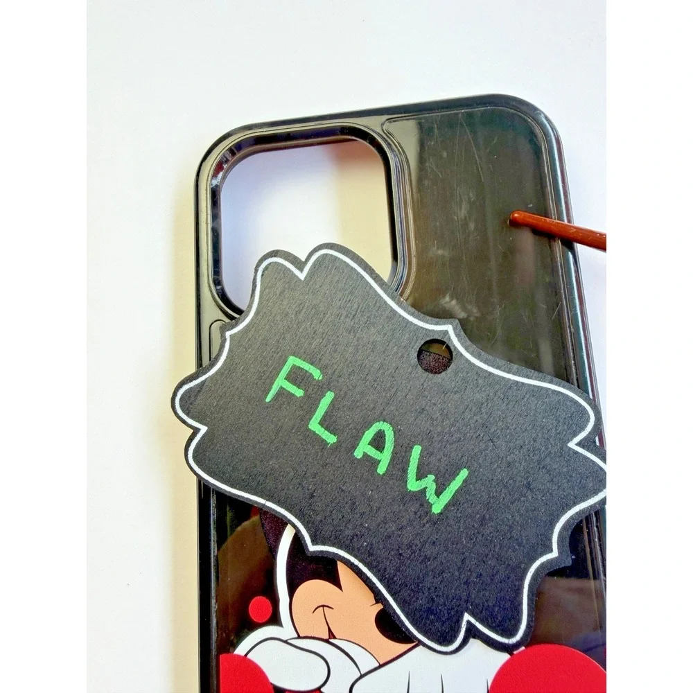 Disney Otterbox With Magsafe Minnie Mouse Case iPhone 14 Pro Max Black‎ Red Bow